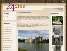 Tablet Screenshot of castles4kids.info